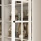 preview thumbnail 25 of 98, Modular Glass Doors Display Cabinet Combo Bookcase Home Office Pantry