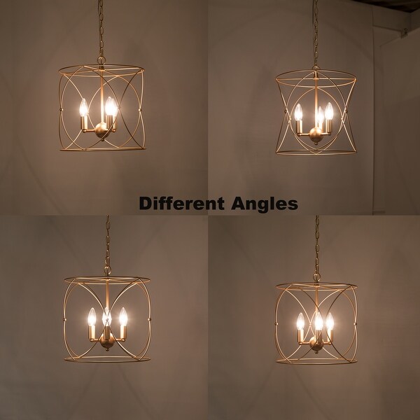Lightweight hanging light outlet