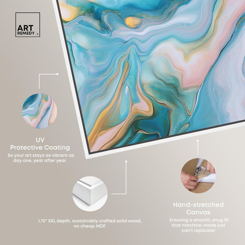 Visions Pastel III Canvas Set of 2 by Art Remedy