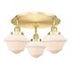 Option Satin Gold / Matte White