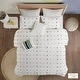 preview thumbnail 35 of 63, Ensley Cotton Jacquard Pom Pom Comforter Set by Urban Habitat Kids