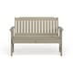 preview thumbnail 13 of 40, Lehigh 4-foot Eco-friendly Synthetic Wood Garden Bench