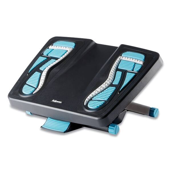 Energizer Foot Support, 17.88w x 13.25d x 4 to 6.5h, Charcoal/Blue/Gray Energizer Foot Support, 17.88w x 13.25d x 4 to 6.5h, Charcoal/Blue/Gray