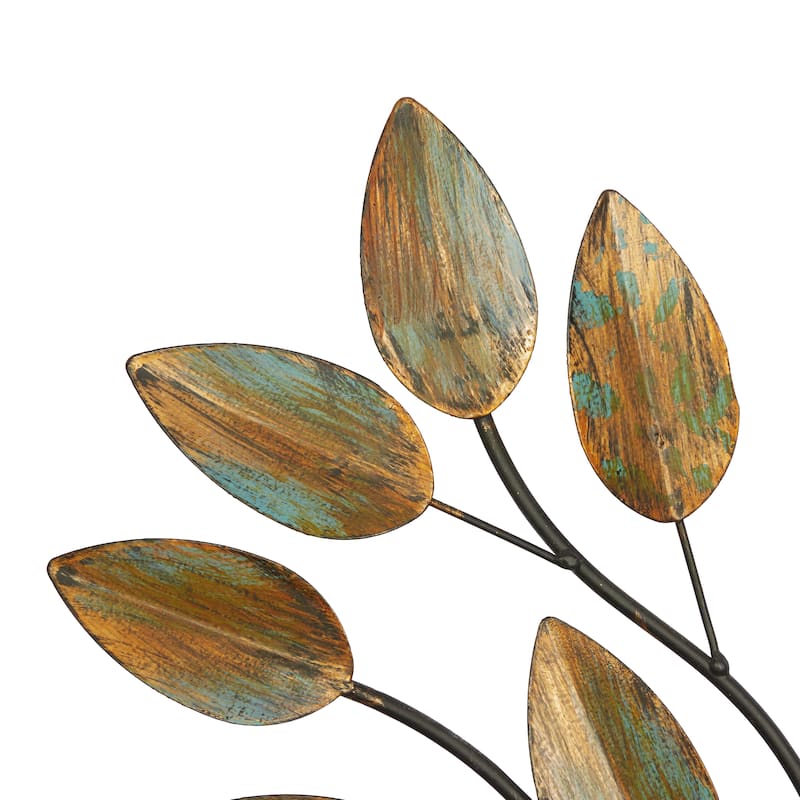 Metal Tree Wall Decor - Brown - Roche River Decor