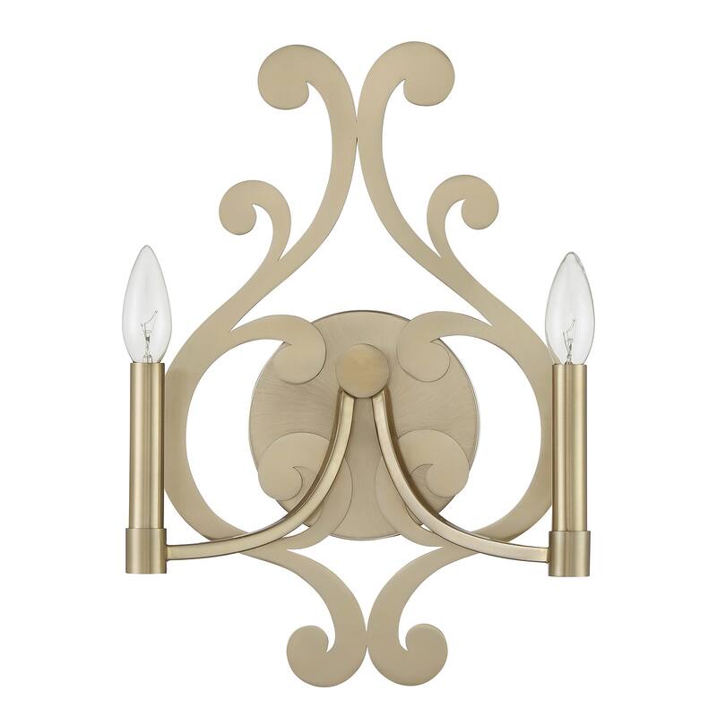 Savoy House 9-6094-2 Lombard 2 Light 17" Tall Bathroom Sconce