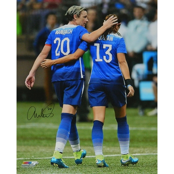 Abby Wambach USA Soccer With Alex Morgan 16x20 Photo