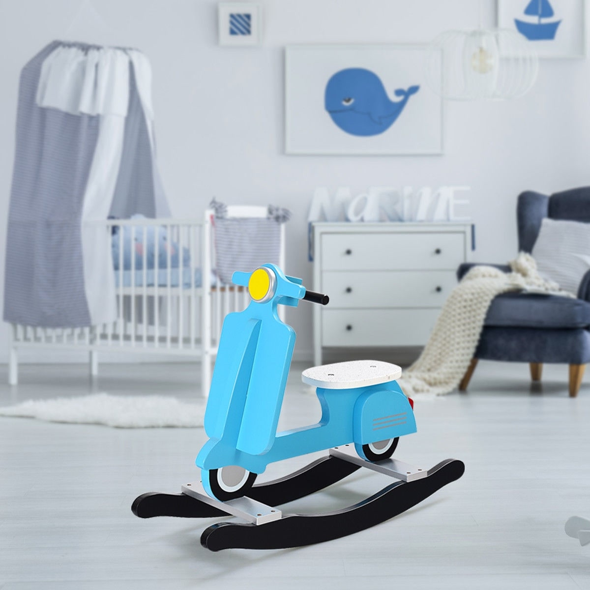 costway rocking horse