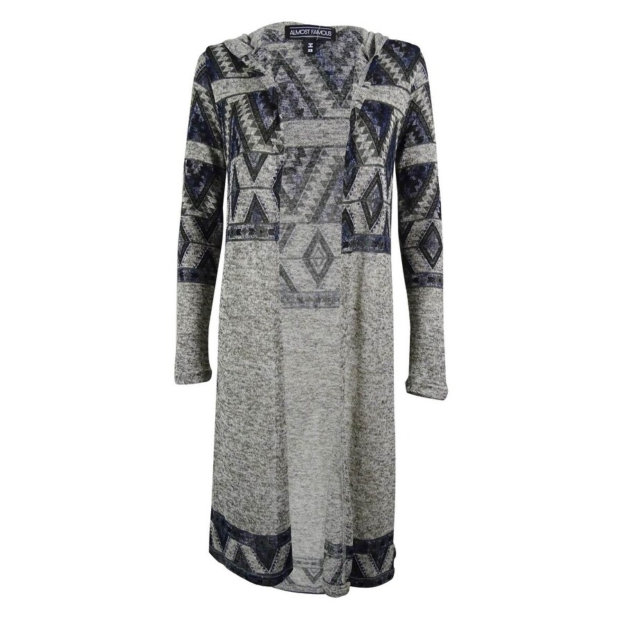 aztec duster cardigan