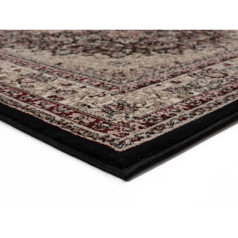 Hollywood Collection Floral Area Rug