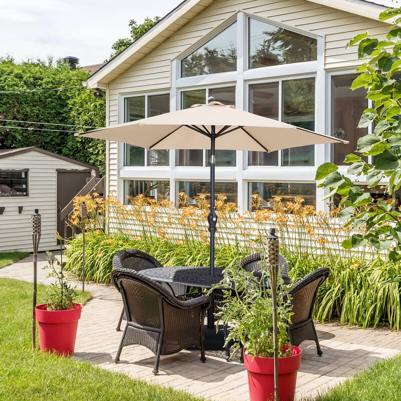 Ainfox Patio Umbrella Without Base for Garden Patio