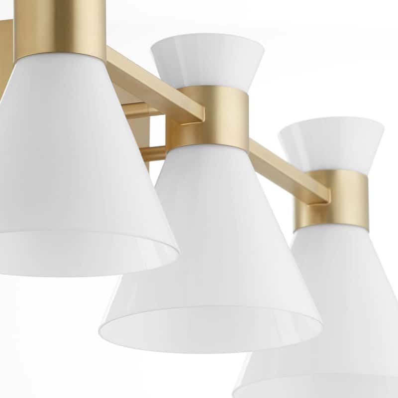 Quorum International 5119-3 Beldar 3 Light 28" Wide Vanity Light