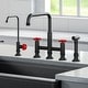preview thumbnail 113 of 165, Kraus Urbix Industrial Solid Brass Kitchen Faucet