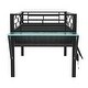 preview thumbnail 8 of 12, Industrial Modern Twin Size Gaming Mid Loft Bed with desk & LED, Maximized Space, Sturdy Construction & Safety Guaranteed