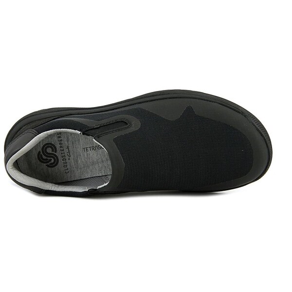 clarks cloudsteppers mens black