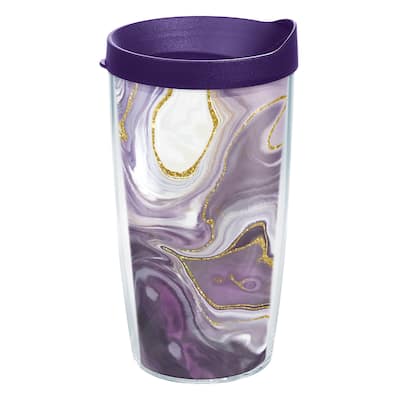 Tervis Marble Alexandrite Made in USA Double Walled Insulated Travel Tumbler, Classic