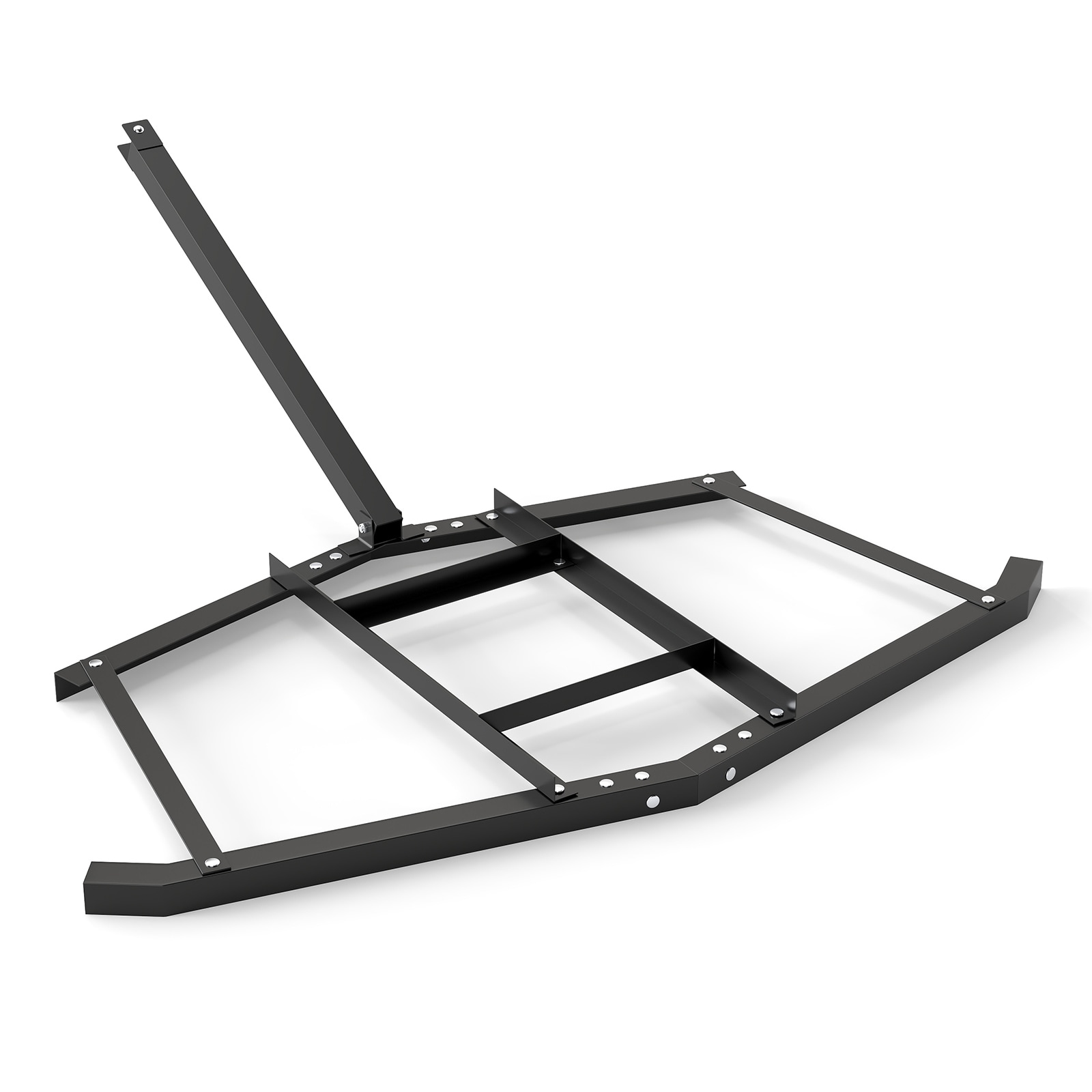 Gymax 66'' Wide Driveway Drag Tow Behind Landscape Leveling Rake