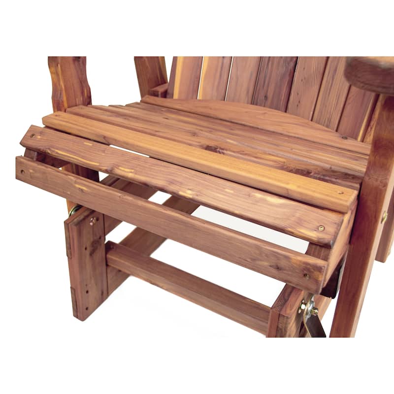 American Furniture Classics Model MM102 23" CEDAR ADIRONDACK Glider