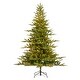 preview thumbnail 31 of 43, Glitzhome 7.5ft/9ft Pre-Lit Full Fir Artificial Christmas Tree w/Foot Pedal & Remote Control Simple Setup