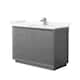 Option Dark Gray / Giotto Quartz Top / Brushed Nickel