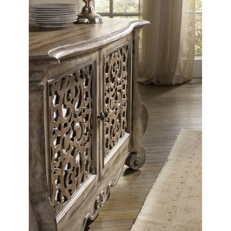 Hooker Furniture Chatelet 59" Wide Antique Farm Dining Room Buffet
