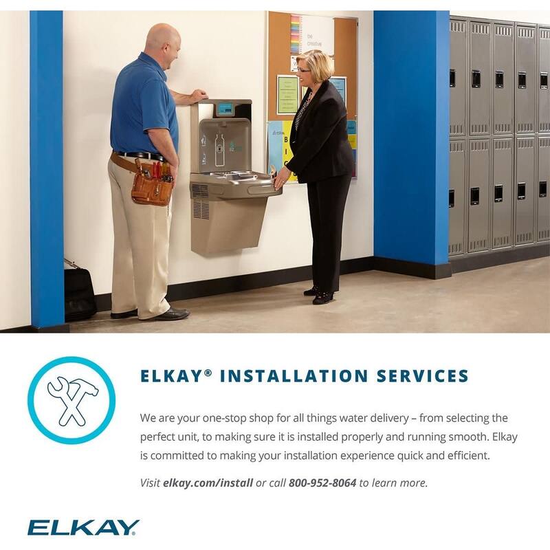 Elkay EZH2O Versatile Bi-Level Drinking Fountain with Hands Free Water
