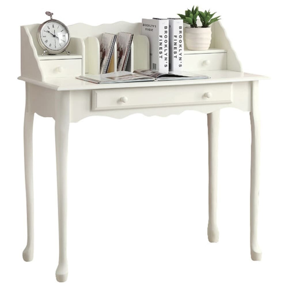 Shop Monarch Specialties I 3103 36 Inch Wide Rubberwood Secretary