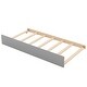 preview thumbnail 13 of 23, Twin over Twin Bunk Bed with Trundle and Storage, Convertible Design, Grey