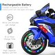preview thumbnail 16 of 34, Electric Ride-On Motorcycle for Kids 3-6 Years Old, 12V, USB, MP3, LED Lights & Shock Absorbers