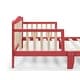 preview thumbnail 3 of 16, Two Color Toddler Bed, 53 x 29.5 x 24.50 Inch Infant Toddler Bed for Bedroom