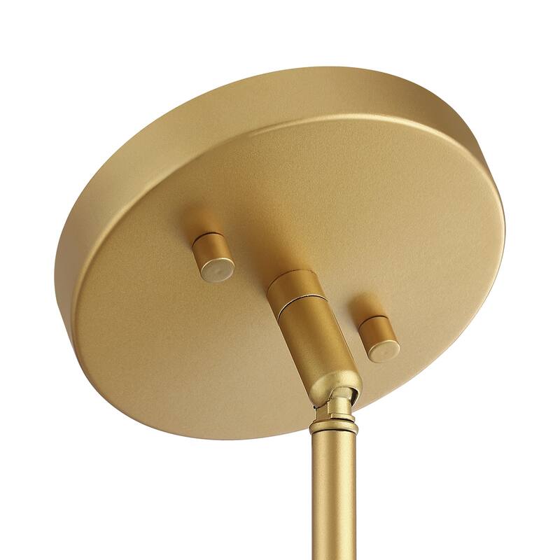 Murray 4-light drum Pendant chandelier with Gold frame - 20 in. W