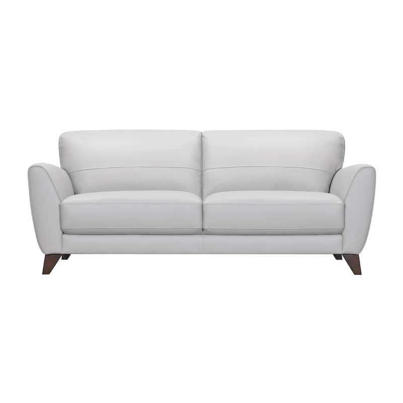 Armen Living Modern 82" Leather Sofa