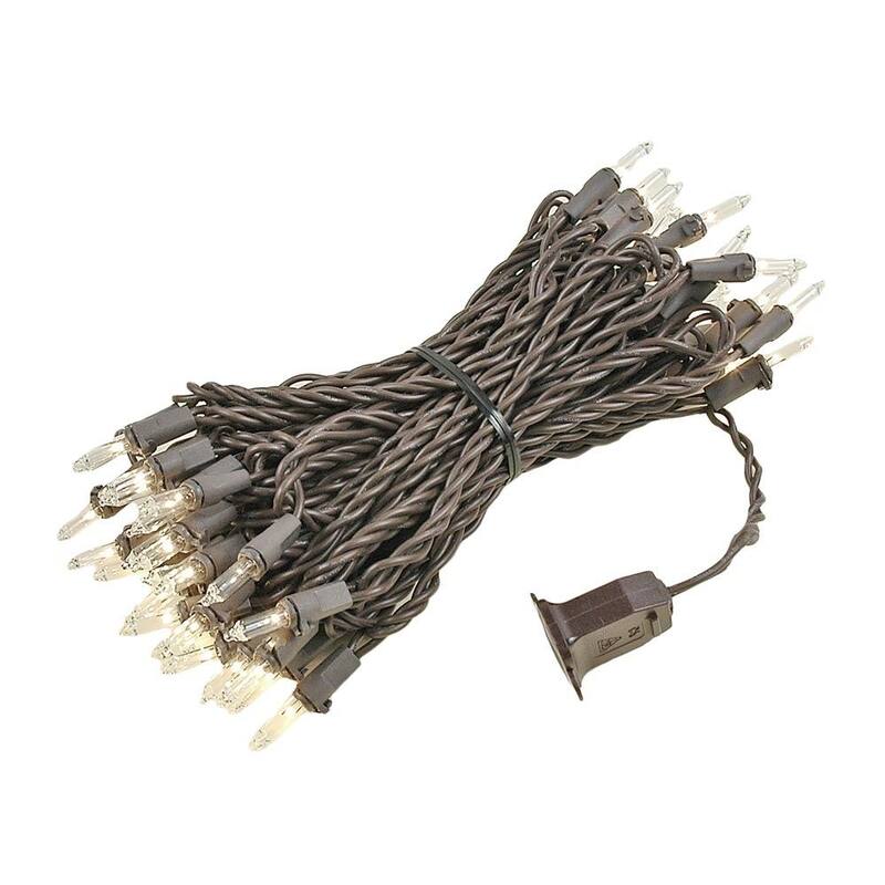 50 Light Christmas Mini Light Set, 25' Long