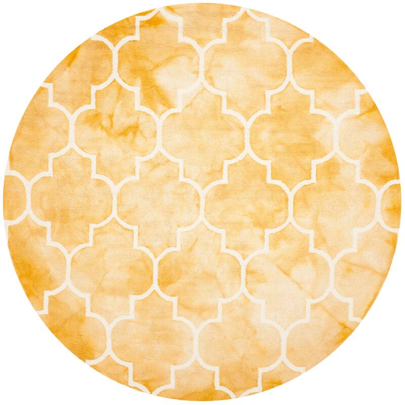 SAFAVIEH Dip Dye Anasthasie Hand-tufted Wool Geometric Area Rug
