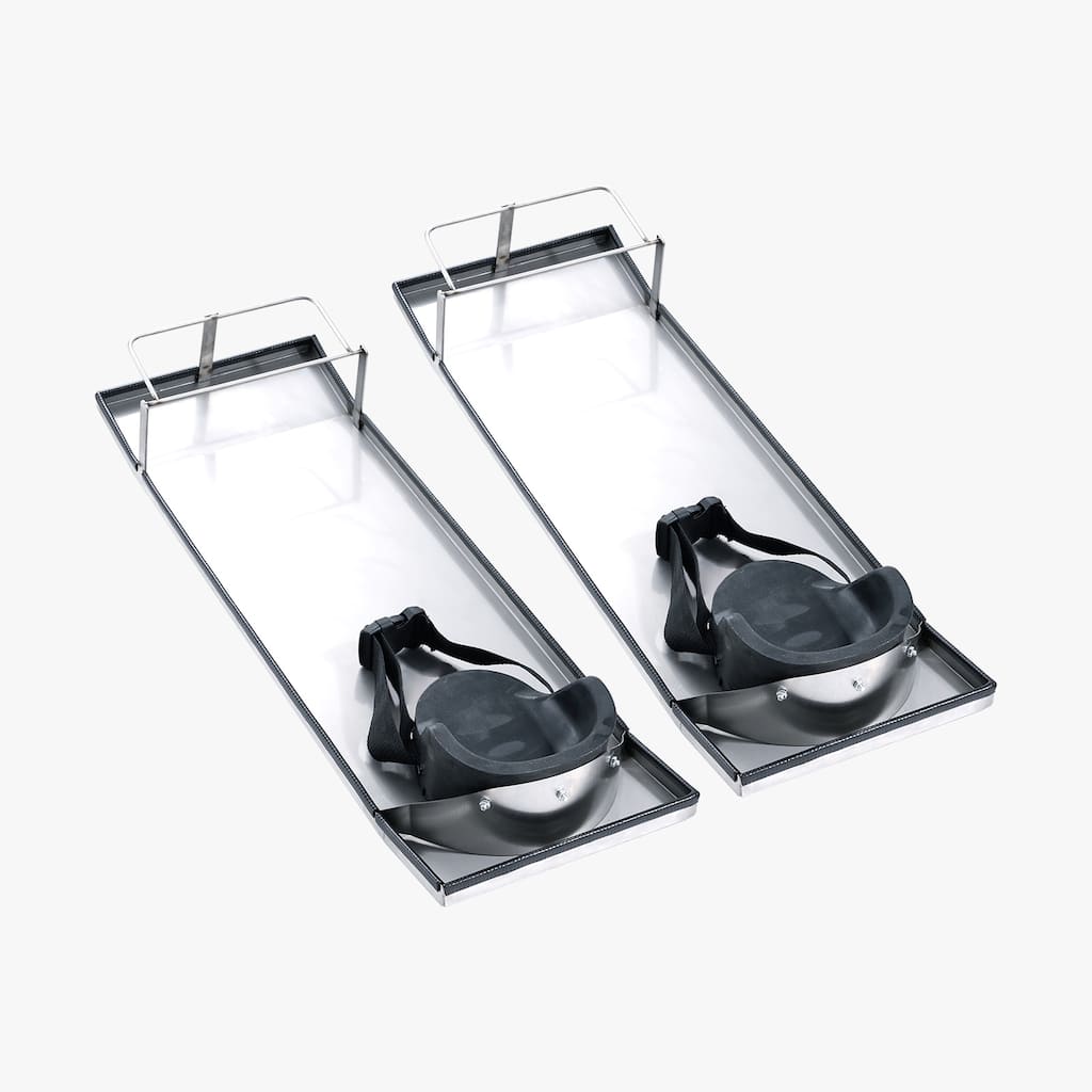 UIMOSO Concrete Knee Boards Stainless Steel, 30'' x 10'' Concrete Sliders, Knee Boards For Concrete, Concrete Knee Pads