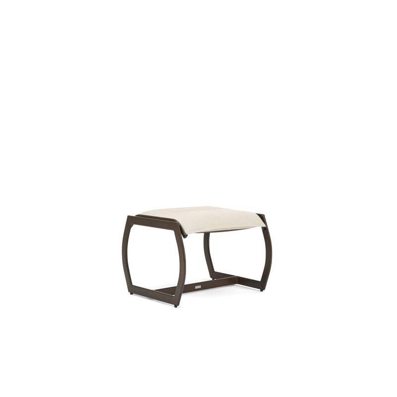 Key West Padded Sling Ottoman - Beige