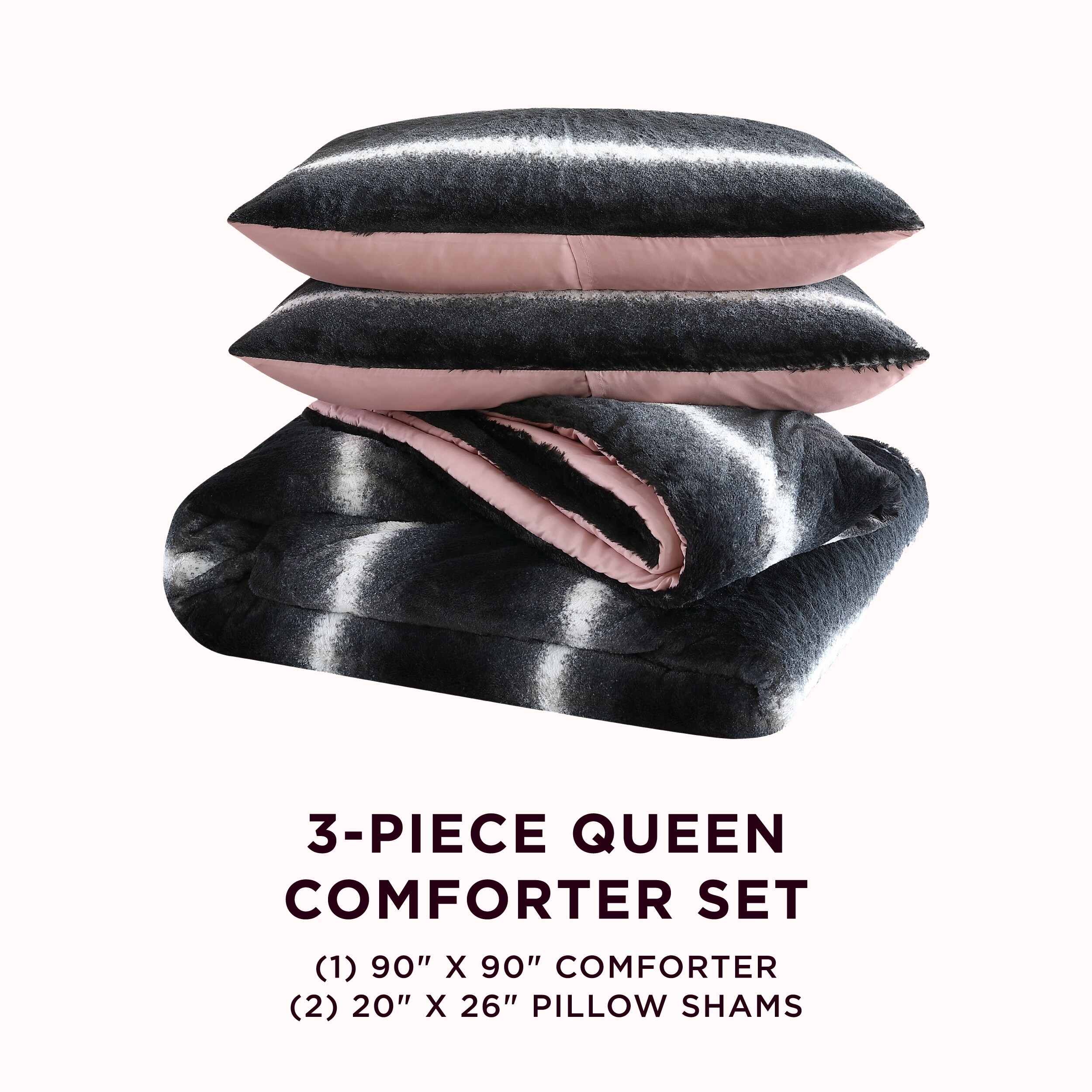 Juicy Couture Allister Ombre 8-Piece Queen Comforter Set - Twin