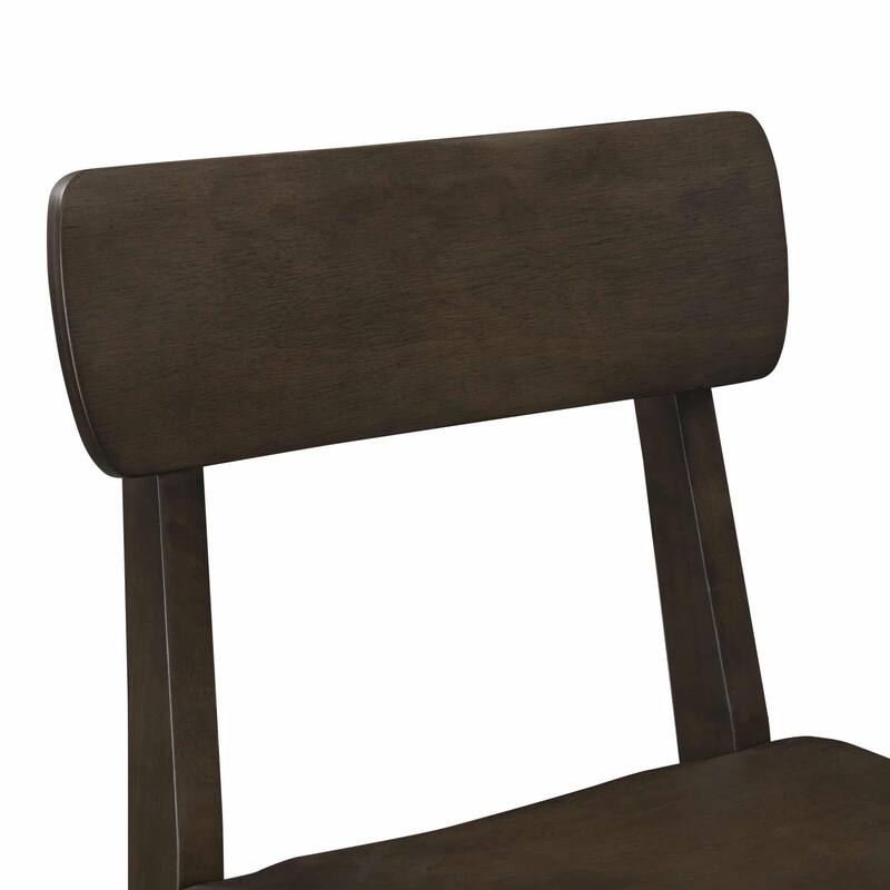 Rustic 24-inch Torino Wood Counter Stool