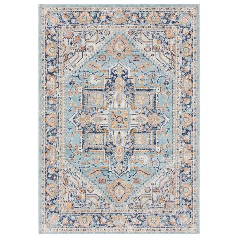 Luxe Weavers Oriental Medallion Area Rug, Stain-Resistant Carpet