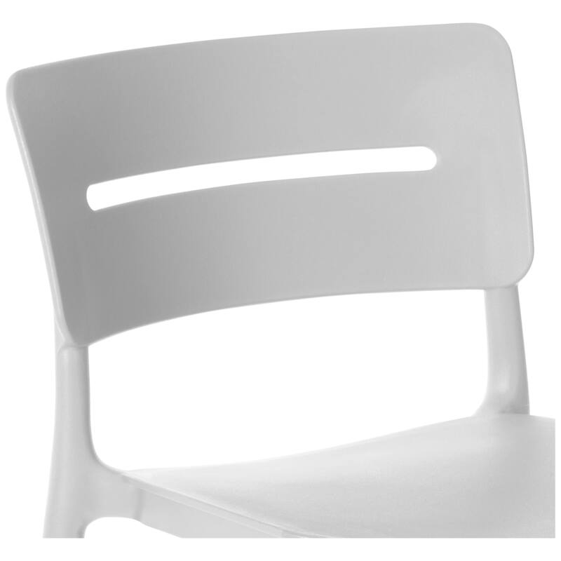 Frond and Form 29.5 Inch Outdoor Bar Stool (Set of 2)