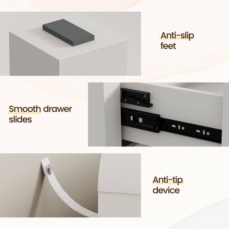 6 Drawer Dresser for Bedroom