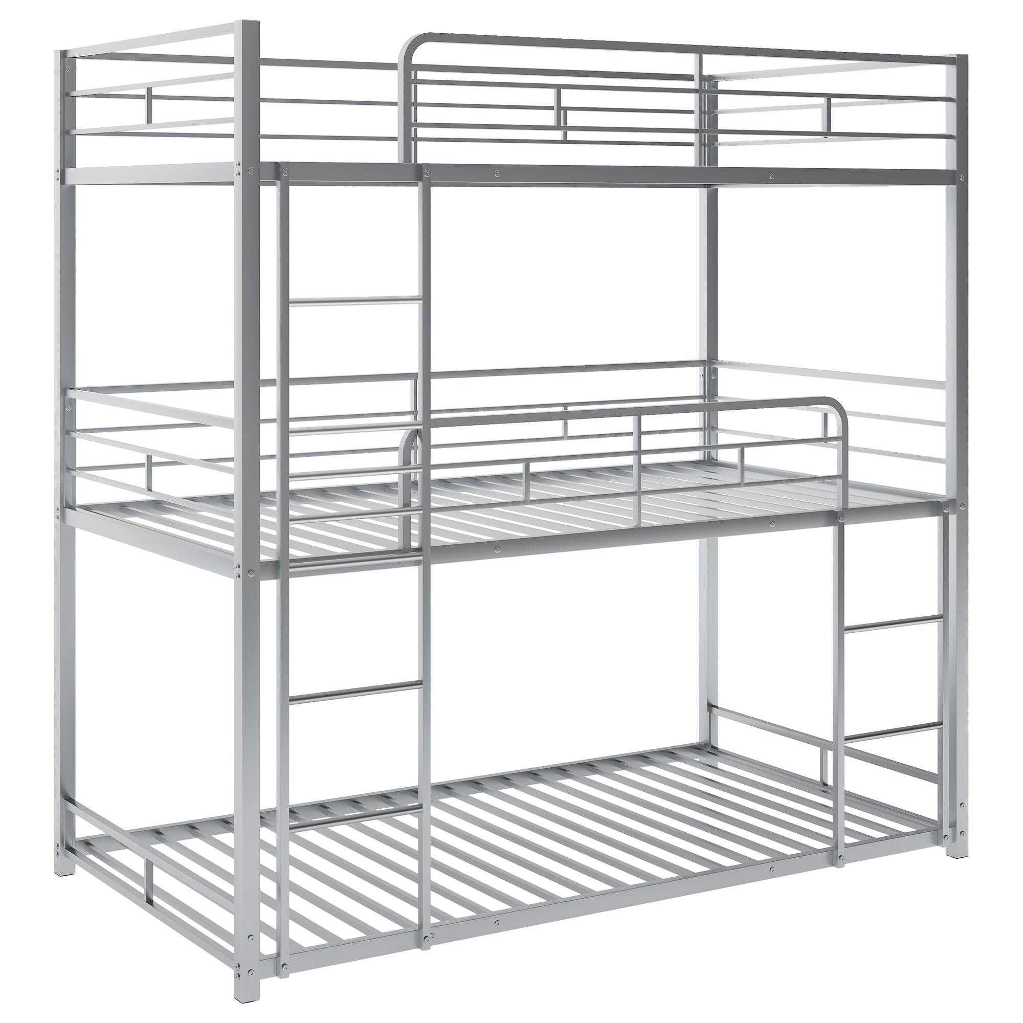 Metal Twin Size Triple Bunk Bed Bed Bath & Beyond 38987720