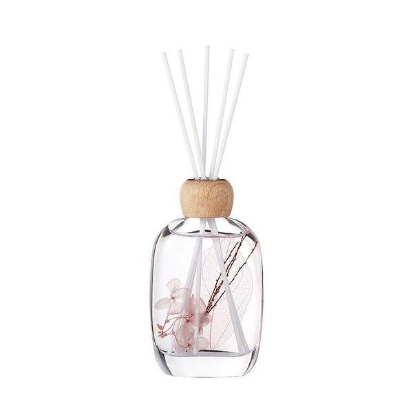 Lily of the Valley Scent Preserved Flower Reed Diffuser - 3"L x 1.5"W x 5.5"H