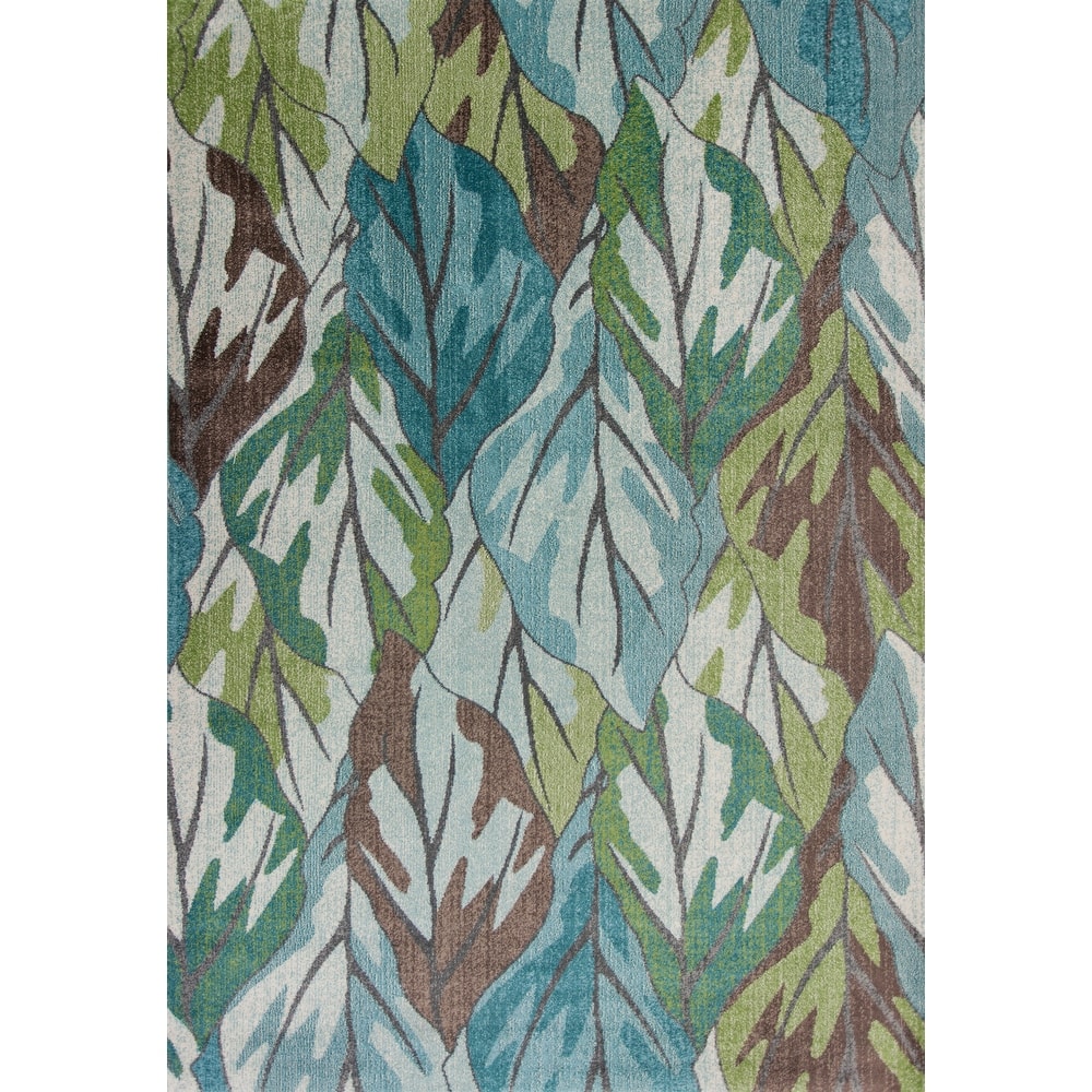 Domani Kai Abstract Botanicals Area Rug