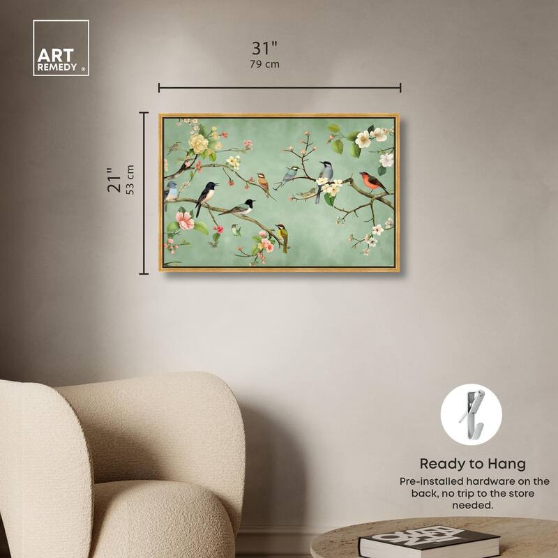 Restful View Canvas by Art Remedy