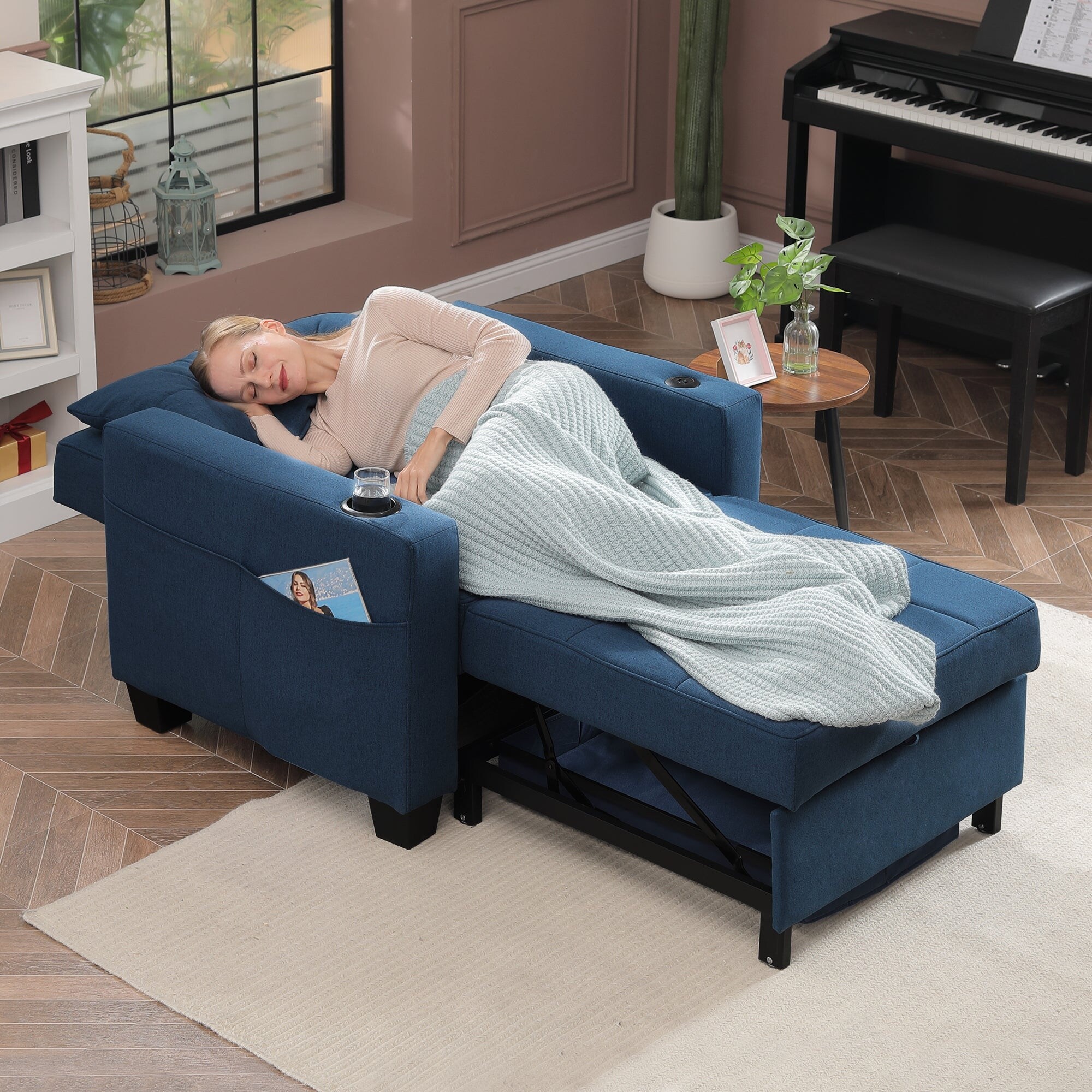 Pull out sleeper chair store