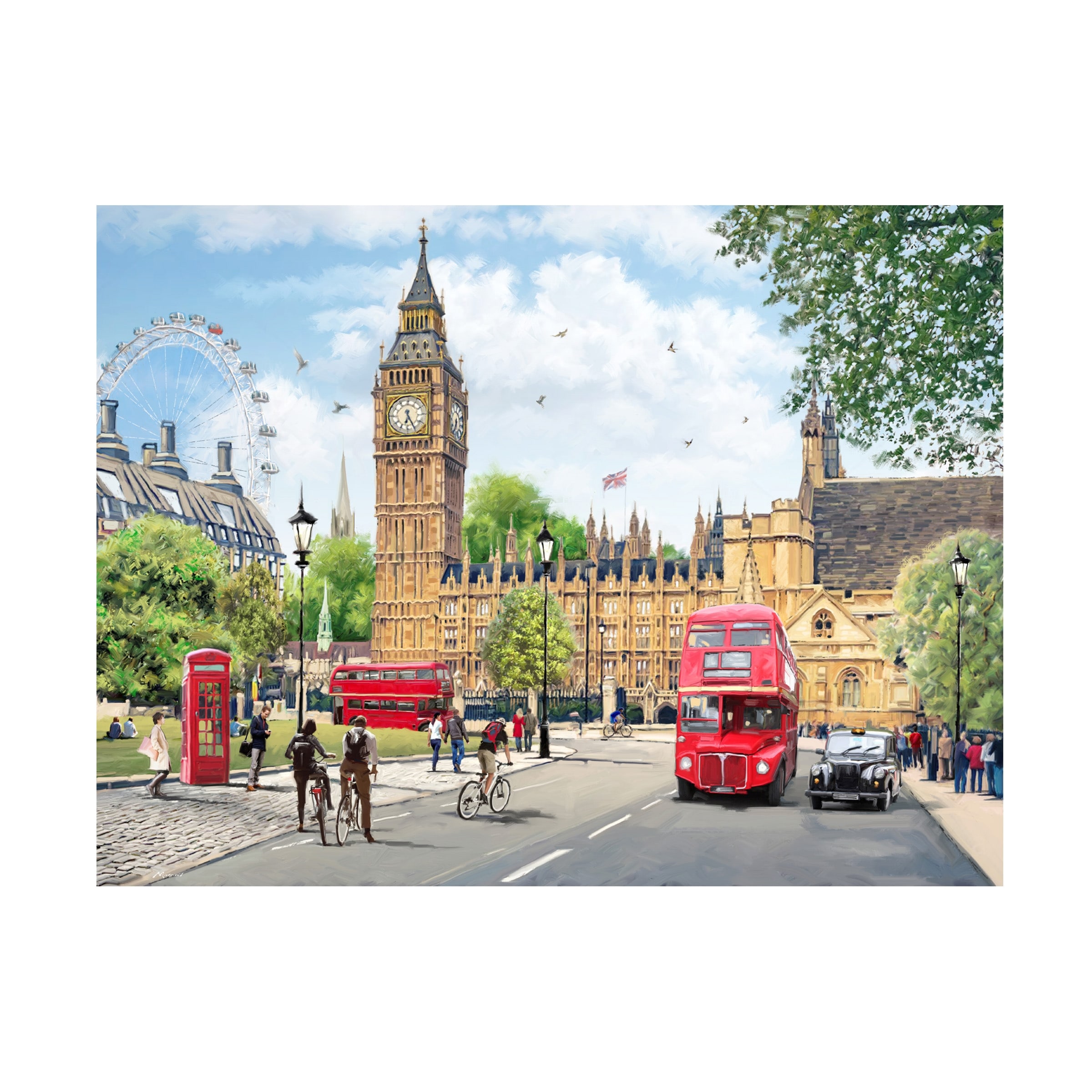 The Macneil Studio 'London' Canvas Art