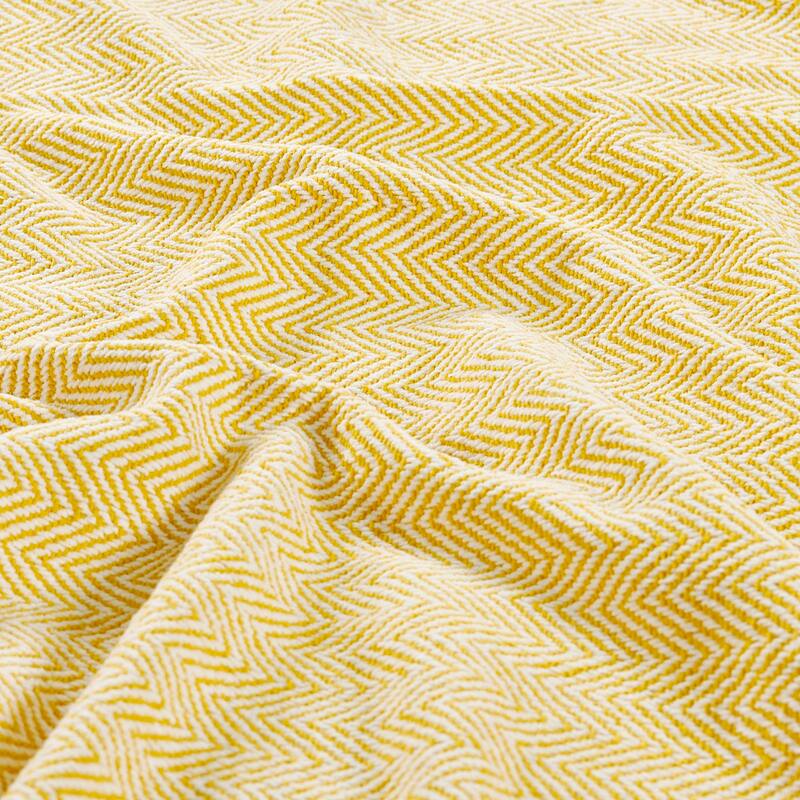 Extra Cozy Chevron Knit Throw Super Soft Knitted Blanket for Couch
