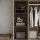 preview thumbnail 67 of 72, Rattan-Accented Wardrobe - Spacious Clothing Organizer with Style