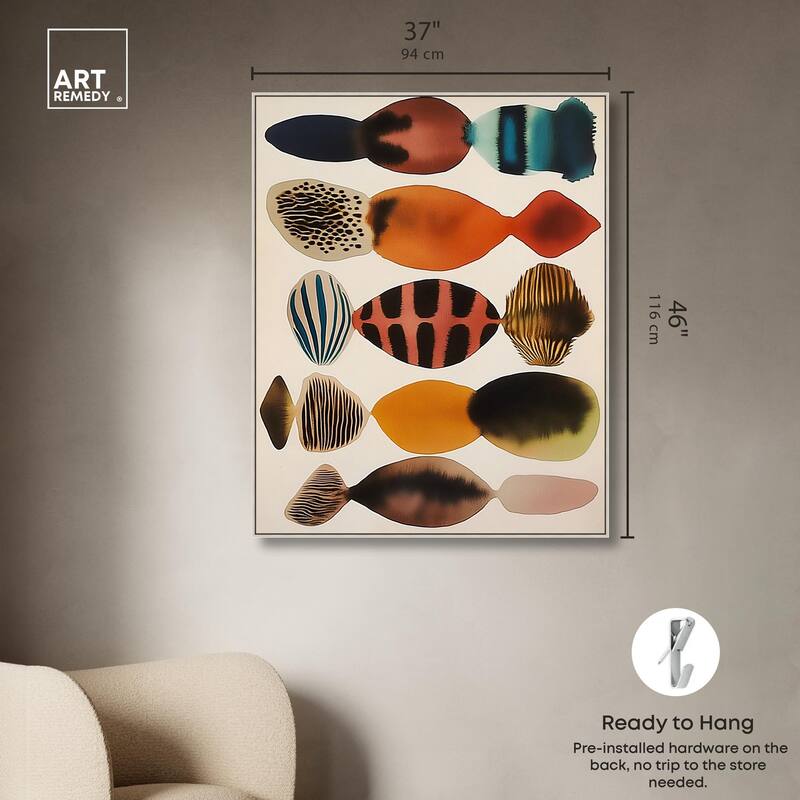 Biomorphs II Canvas by Art Remedy