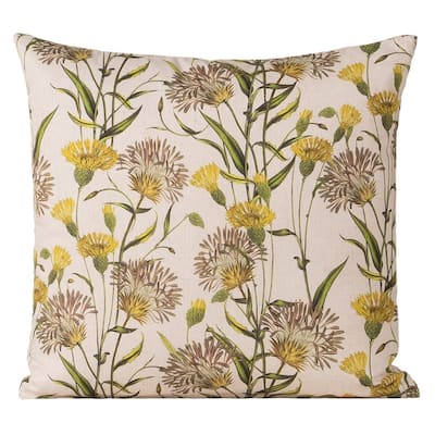 Smithsonian Garden Glory Floral Throw Pillow